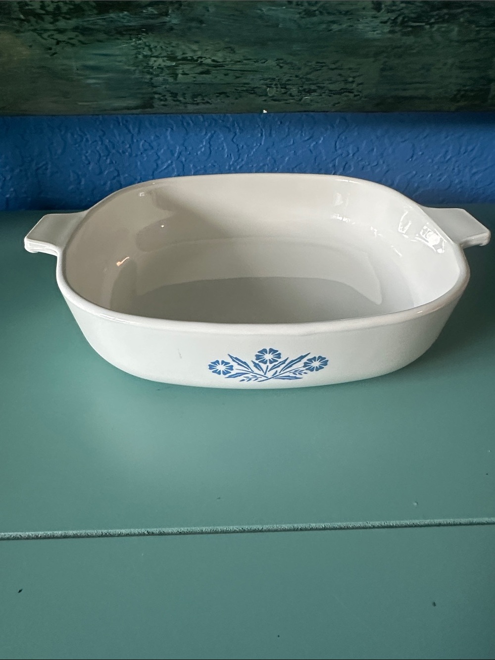 Vintage 9 inch Corningware CornflowerCeramic Baking Dish